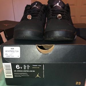 Jordan 6 lows size 6 gs
